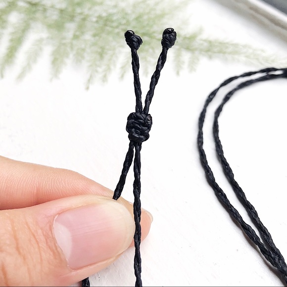 Tiger’s Eye Point Antique Metal Pendant Necklace - Picture 4 of 5